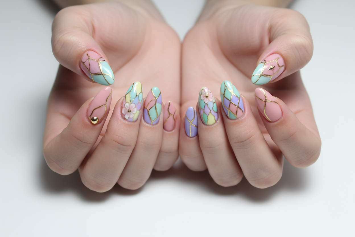 artistic nail design